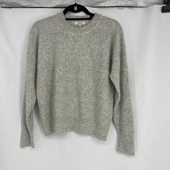 Madewell Cashmere Sweatshirt Sweater - Picture 3 of 8